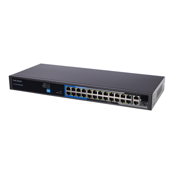 24 портовый POE-коммутатор AT-NS-24P2G-1GS-230 (3F)